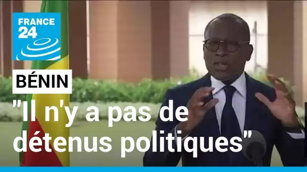 "Il n'y a pas de détenus politiques" au Bénin, affirme Patrice Talon • FRANCE 24