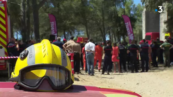 A Castries, les pompiers se préparent à affronter les incendies cet été