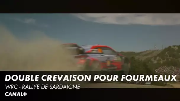 Double crevaison pour Fourmeaux - WRC Sardaigne