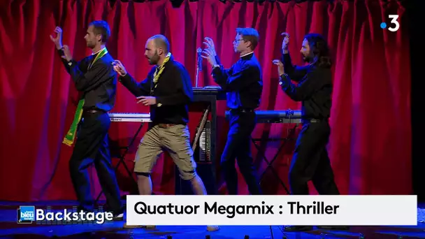 Quatuor Megamix : Thriller en live pour Backstage au Nouvel Atrium