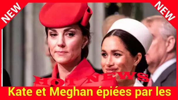 Kate et Meghan épiées par les médias : leur « bise » ne passe pas inaperçue