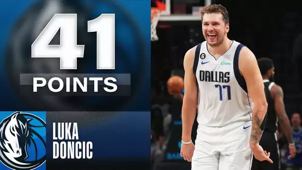 Luka ERUPTS For 41-PT Triple-Double in Brooklyn 🔥