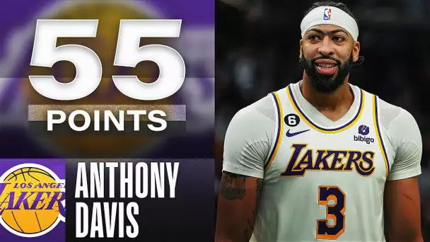 Anthony Davis Goes OFF For 55 Points 🔥 | November 4, 2022