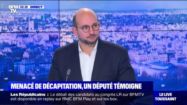 Menacé de décapitation, le député LaREM Ludovic Mendes témoigne sur BFMTV