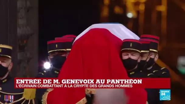 Commémorations du 11-Novembre : l'écrivain combattant, Maurice Genevoix entre au Panthéon