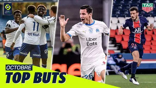 Top buts Ligue 1 Uber Eats - Octobre (saison 2020/2021)