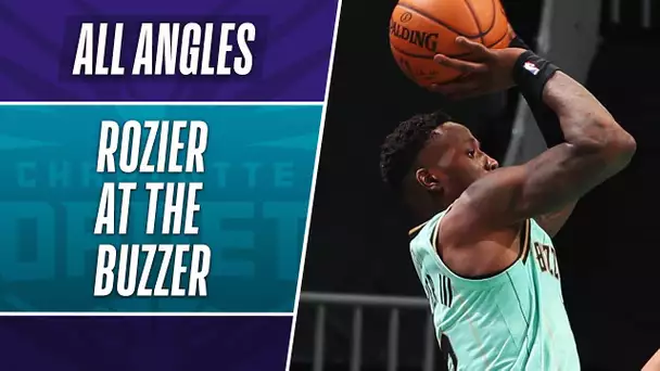 ALL ANGLES: 🚨TERRY. ROZIER. CALLS.GAME.🚨 #TissotBuzzerBeater