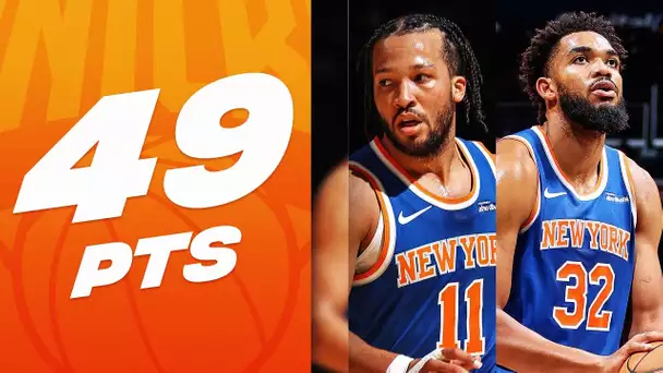 NEW KNICKS DUO Shines! Jalen Brunson (27 PTS) & Karl-Anthony Towns (22 PTS) 🔥| October 18, 2024