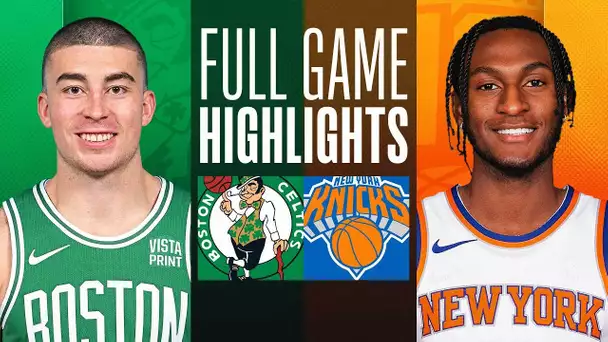 CELTICS at KNICKS | NBA PRESEASON FULL GAME HIGHLIGHTS | October 9, 2023