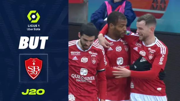 But Steve MOUNIE (34' - SB29) STADE BRESTOIS 29 - ANGERS SCO (4-0) 22/23