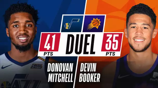 Donovan Mitchell 🕷 & Devin Booker ☀ DUEL in PHOENIX! 🔥