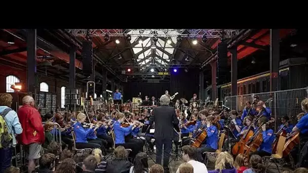 A Esch, au Luxembourg, des lieux culturels alternatifs dans d'anciens bâtiments industriels