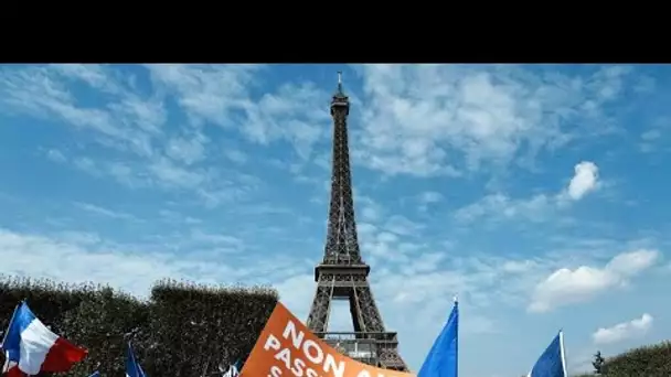 Les manifestants anti-pass se mobilisent pour le 9e samedi consécutif