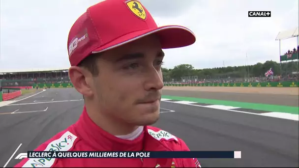 La réaction de Charles Leclerc après les qualifications