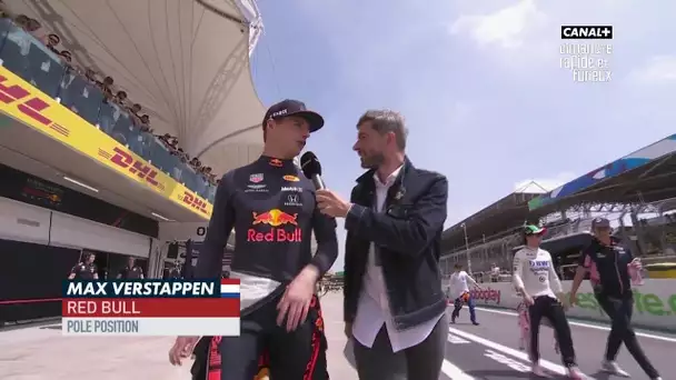 Max Verstappen "Il faut juste être certain d'être devant"