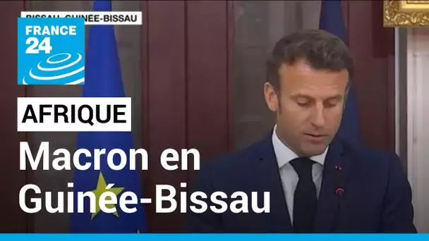 Emmanuel Macron en Guinée-Bissau : "C'est une étape historique de notre relation" • FRANCE 24