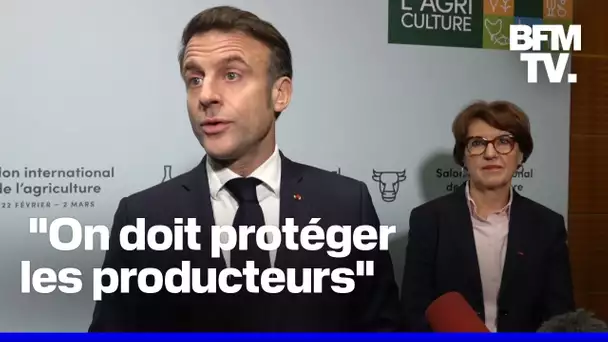 "Nos agriculteurs ne peuvent pas être la variable d'ajustement du pouvoir d'achat "