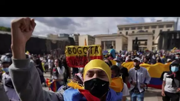 Les manifestations continuent au 15e jour de la crise sociale en Colombie