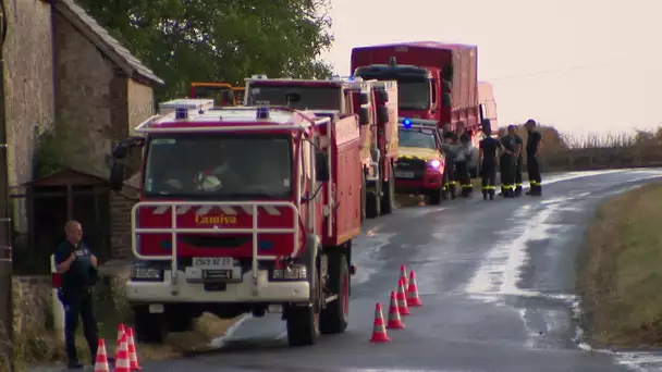 Garennes sur Eure : un incendie sans précédent à cause de la chaleur