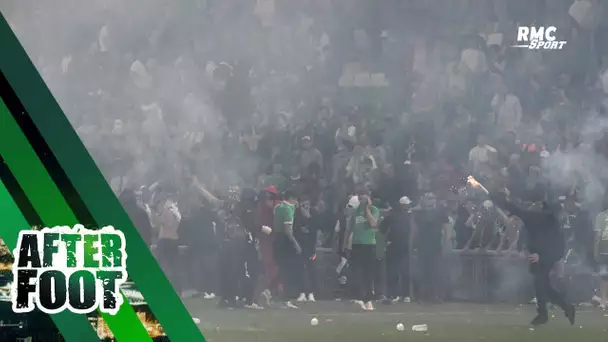 Incidents à Geoffroy-Guichard : "Ça n'a plus rien à voir avec le football…" se désole Diaz