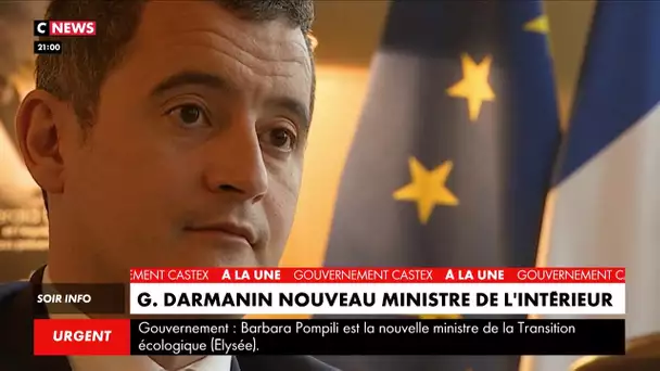 Gérald Darmanin, nouveau ministre de l'Intérieur