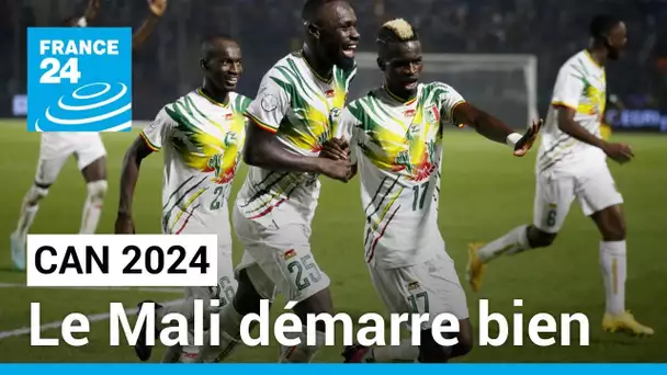 CAN 2024 : Le Mali démarre bien face à l'Afrique du Sud • FRANCE 24