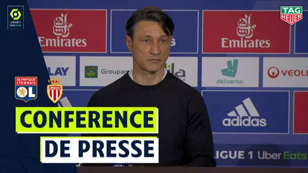 Conférence de presse OLYMPIQUE LYONNAIS - AS MONACO (4-1)  / 2020/2021