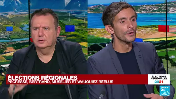 Elections régionales en France : la droite l'emporte en Paca, aucune région pour le RN