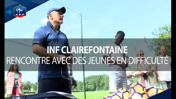 INF Clairefontaine: un entraînement solidaire pour les U15 I FFF 2017