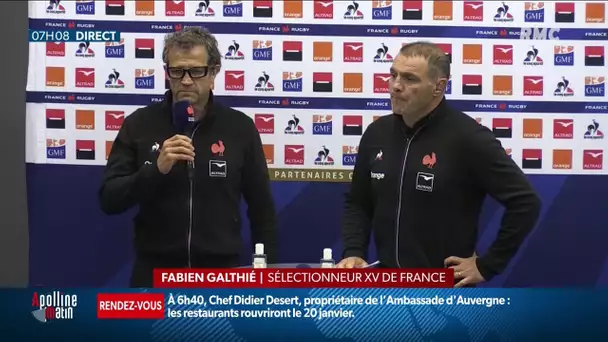 Mort de Christophe Dominici: l'émotion de Fabien Galthié, sélectionneur des bleus