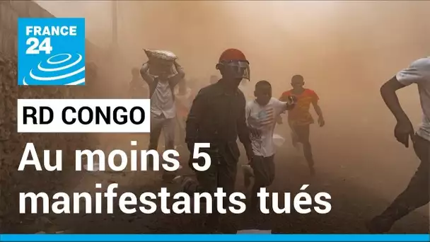 RD Congo : plusieurs morts lors de manifestations contre la mission de sécurité de l'ONU