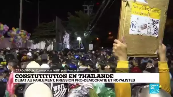 Thaïlande : canons à eau et gaz lacrymogène contre les manifestants pro-démocratie