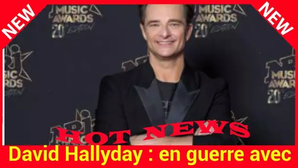 David Hallyday : en guerre avec Laeticia, il est toujours incapable de prononcer son prénom