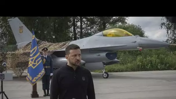 Zelensky a limogé son chef de l'armée de l'air après la mort d'un pilote de F-16