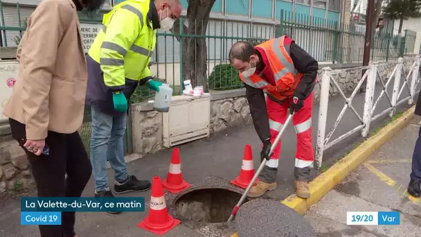 Covid 19: analyses ciblées des eaux usées à La Valette-du-Var