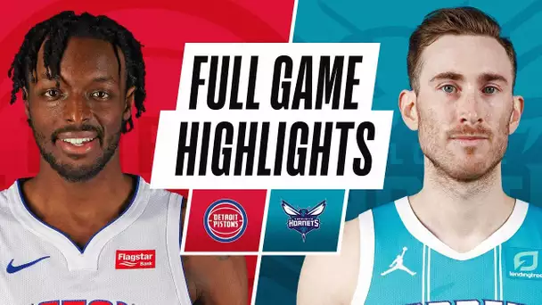 PISTONS at HORNETS | FULL GAME HIGHLIGHTS | March 11, 2021