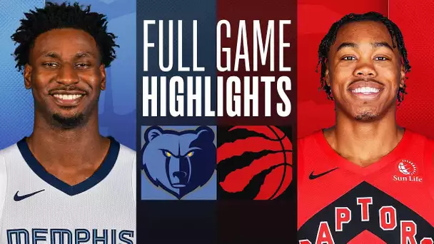 GRIZZLIES at RAPTORS | FULL GAME HIGHLIGHTS | January 22, 2024