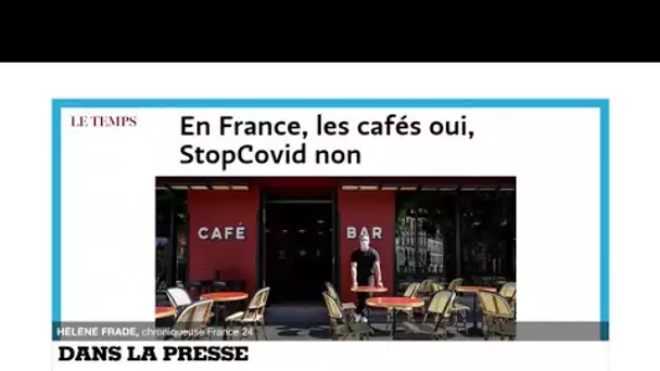 Déconfinement en France : "Les cafés oui, StopCovid, non"