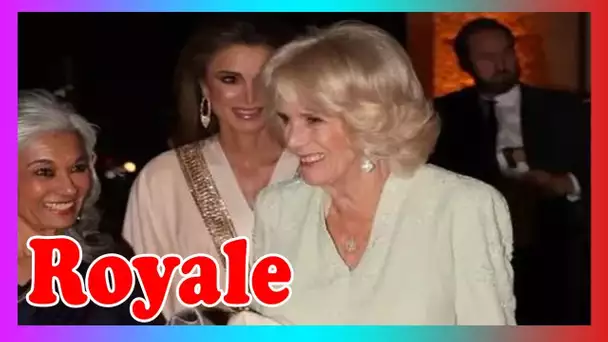 Femme sensationnelle ! Camilla comblé d'éloges alors qu'elle assiste à un dîner gl@mour en Jordanie