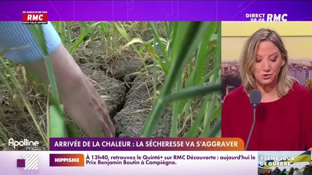 Arrivée de la chaleur : la sécheresse va s'aggraver