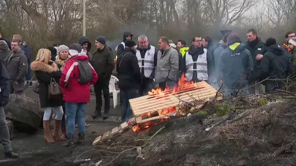 Centrale nucléaire de Gravelines : les images de la grève, après 10 jours de mobilisation