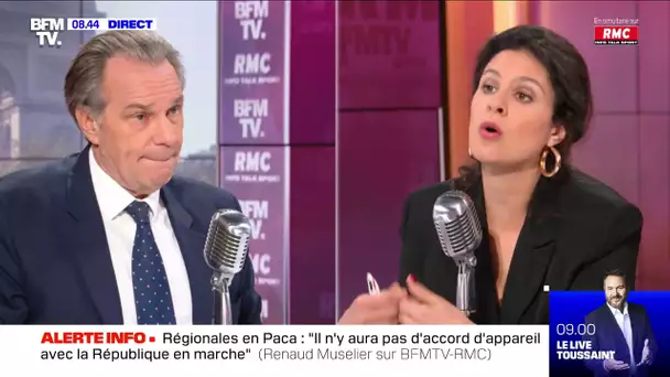 Renaud Muselier face à Apolline de Malherbe en direct