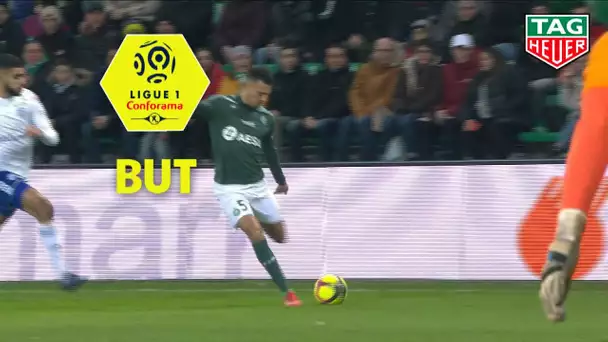 But Robert BERIC (4') / AS Saint-Etienne - RC Strasbourg Alsace (2-1)  (ASSE-RCSA)/ 2018-19