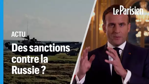 Tensions à la frontière ukrainienne : Macron prêt à sanctionner la Russie en cas de «comporteme