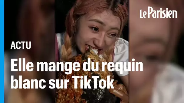 Elle mange du requin blanc sur TikTok et risque 10 ans de prison