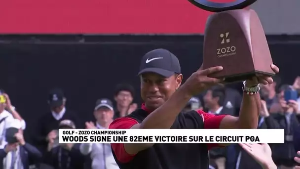 82ème titre pour Tiger Woods