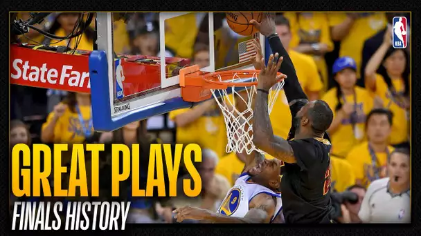 Some of the Greatest Plays In NBA Finals History!