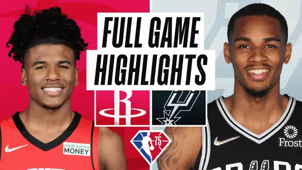 ROCKETS at SPURS | FULL GAME HIGHLIGHTS | February 4, 2022