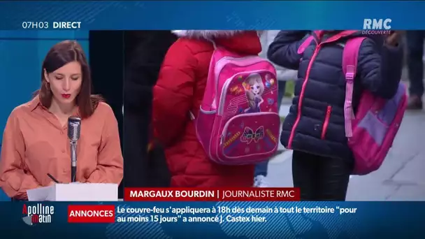 Couvre-feu avancé: pourra-t-on continuer à aller chercher les enfants à l'école à 18h?