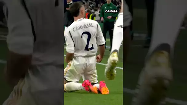 Carvajal libère le Real ! #shorts